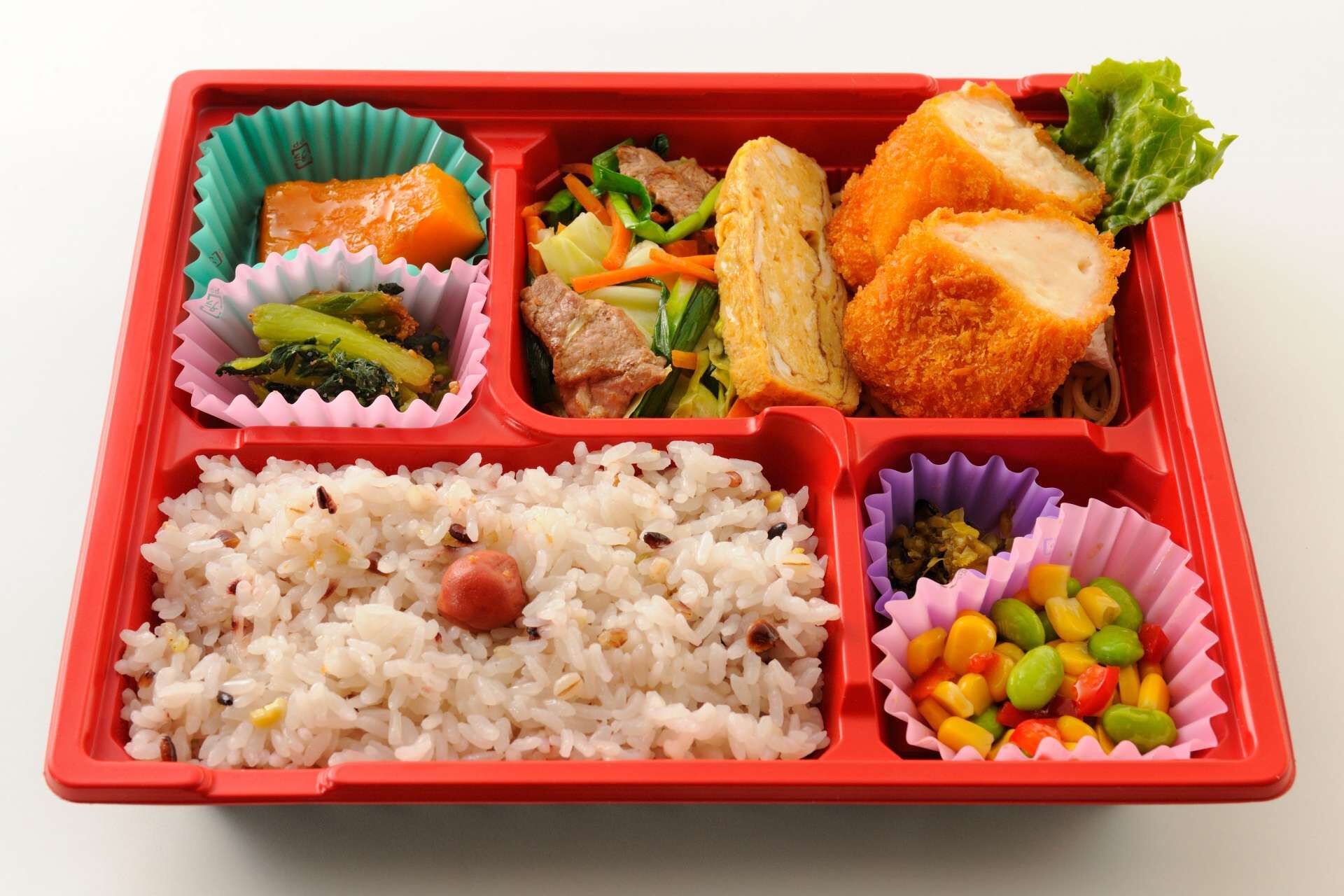 その日の気分に合わせて選べるお弁当